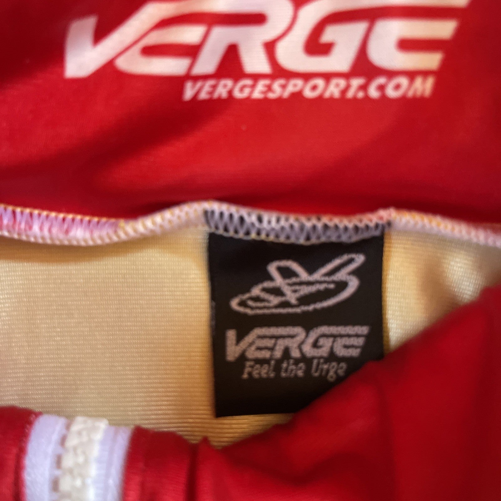verge cycling jersey Large 