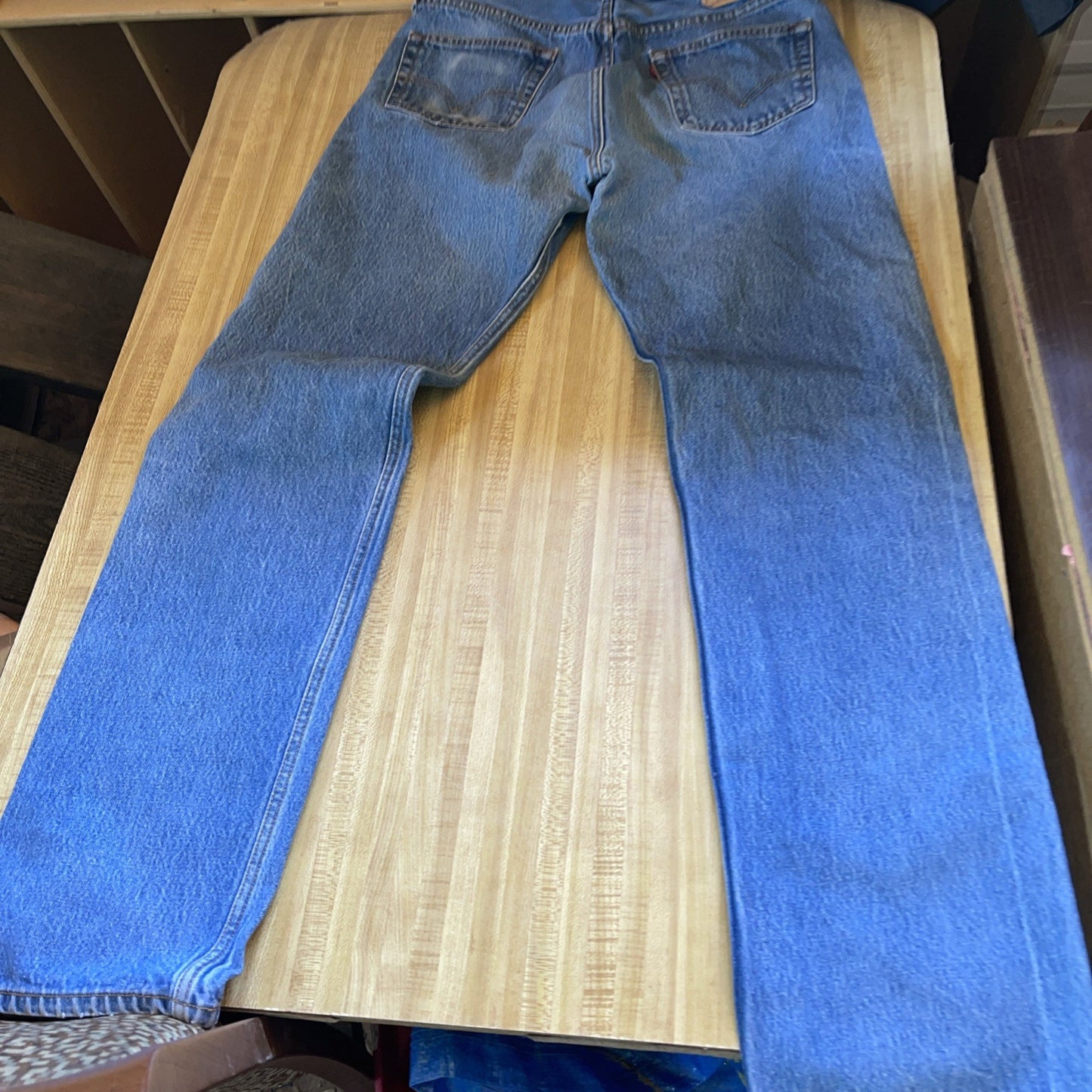 Vintage Levi’s 501XX Tag Says 38/38 But They Measure 32/35 Made In Mexico