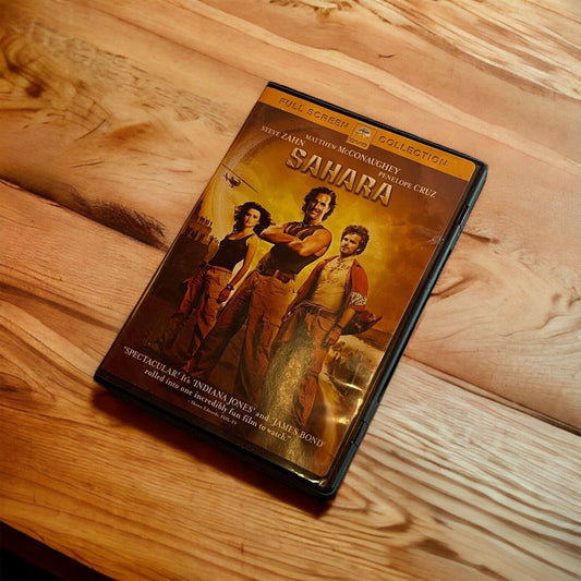SAHARA (DVD, 2005, Full Frame)