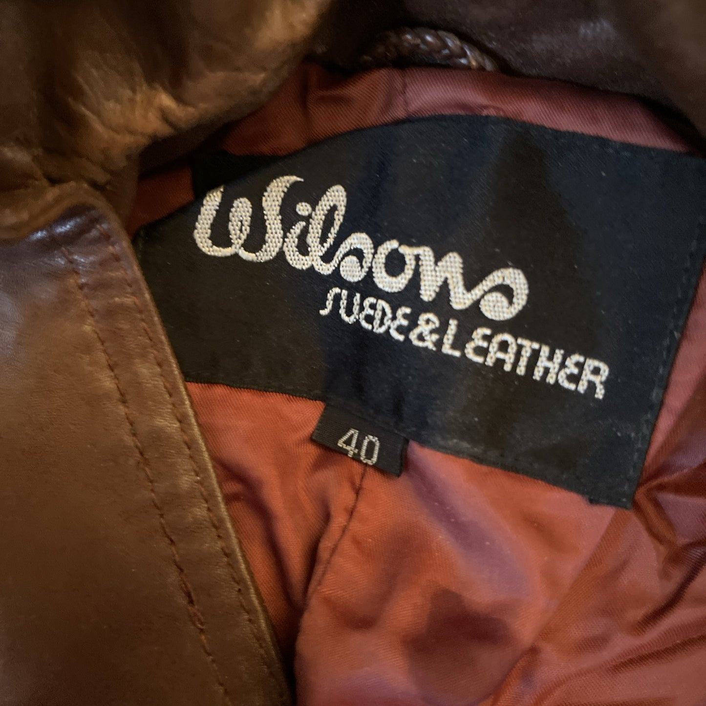 Vintage Wilson’s Leather Jacket 40
