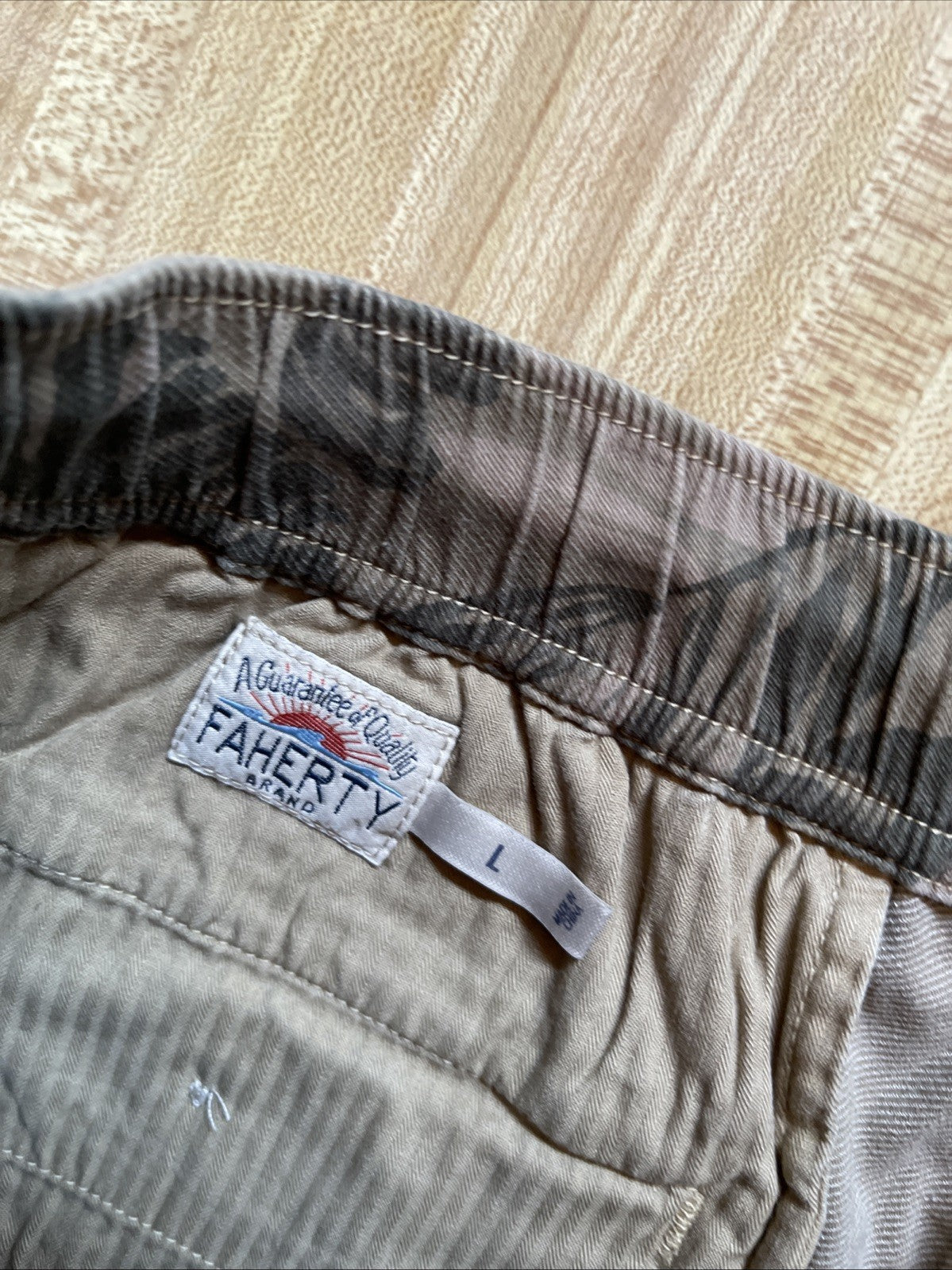 Faherty Drawstring Shorts Large 
