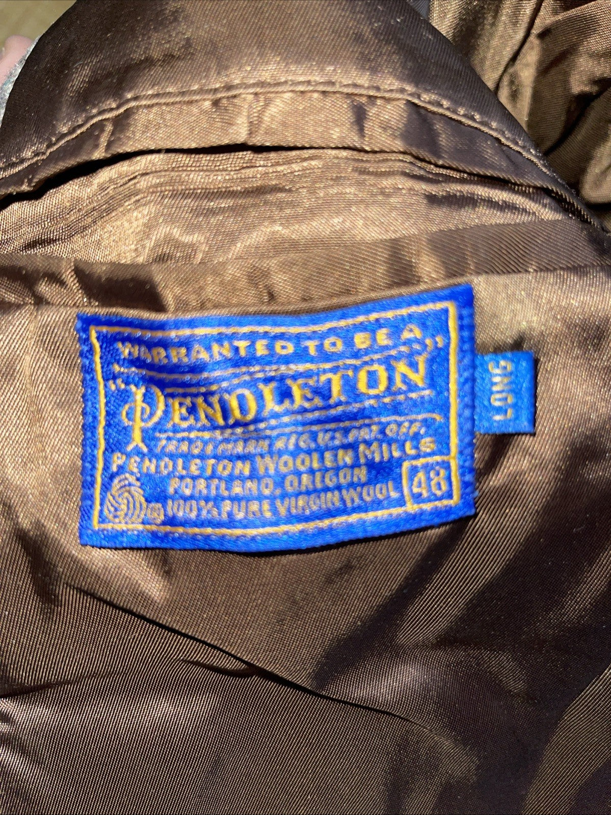 Vintage Pendleton Blazer 48L