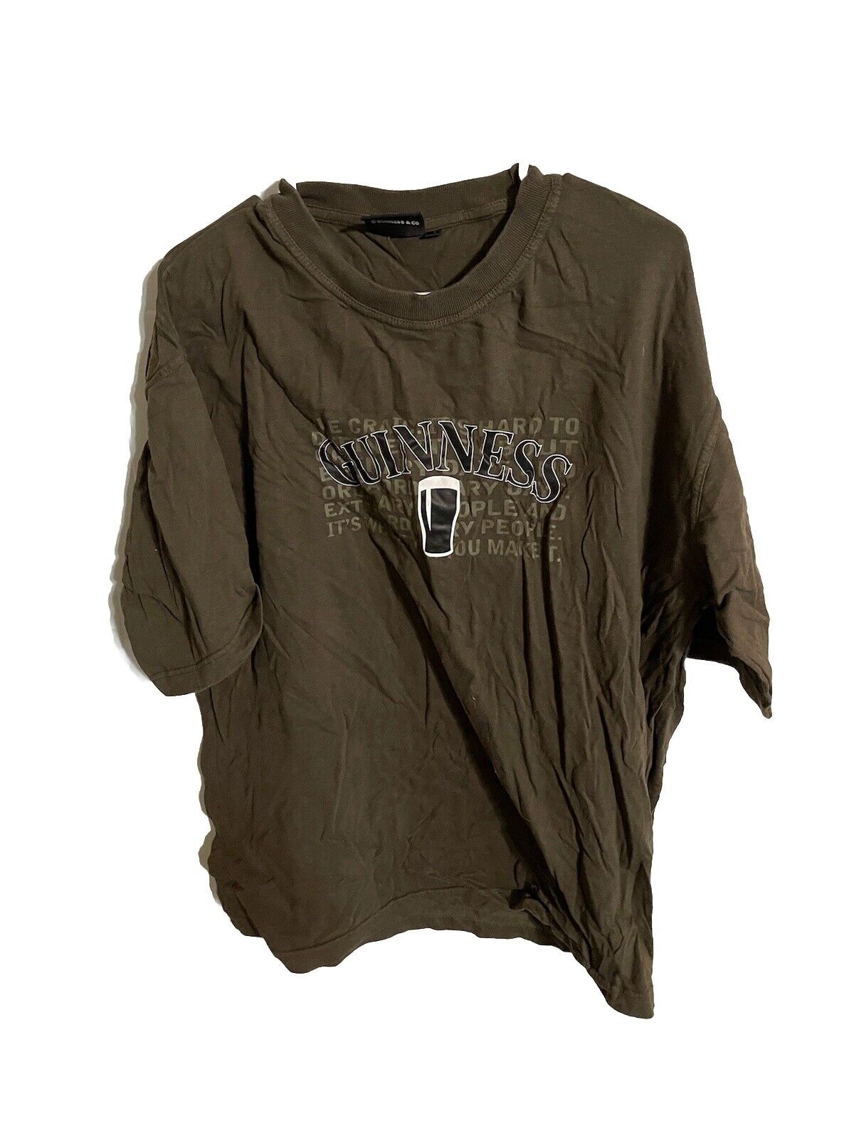 Guinness Beer T Shirt XXL 