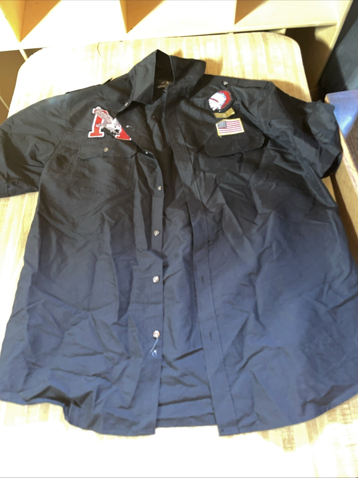 Brooklyn State Button Up 3XL 