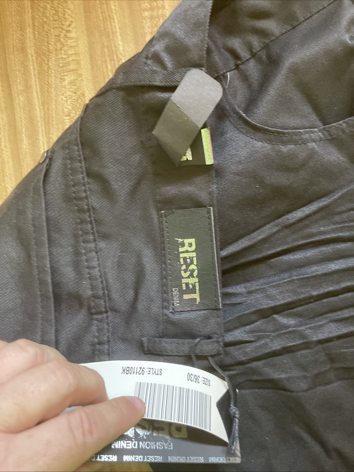 Deadstock New Old Stock Reset Denim Jeans 36/30