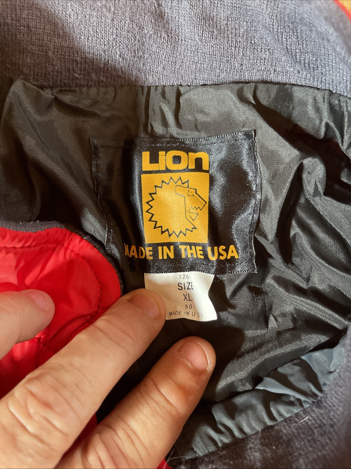 Vintage Lion Brand Exxon Jacket Made In USA XL