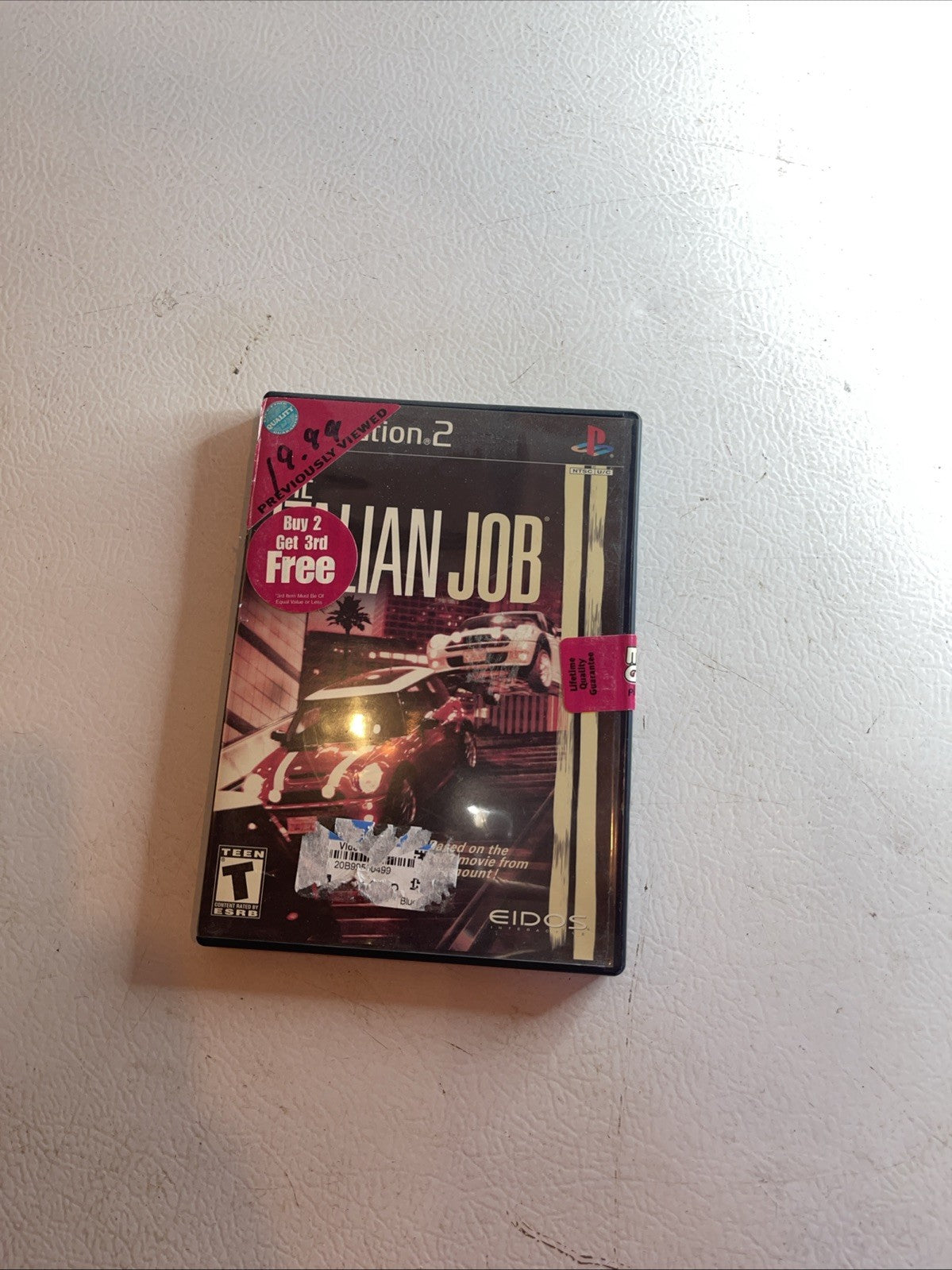 The Italian Job PS2  No Manual