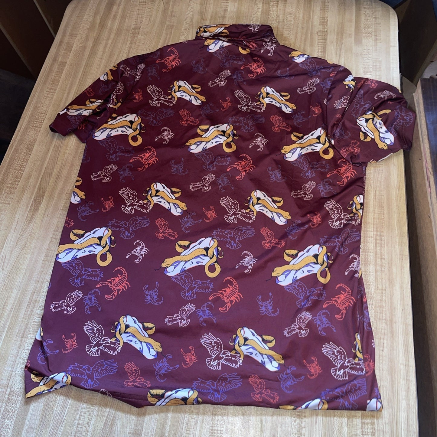 Raised By Coyotes Polo Large 