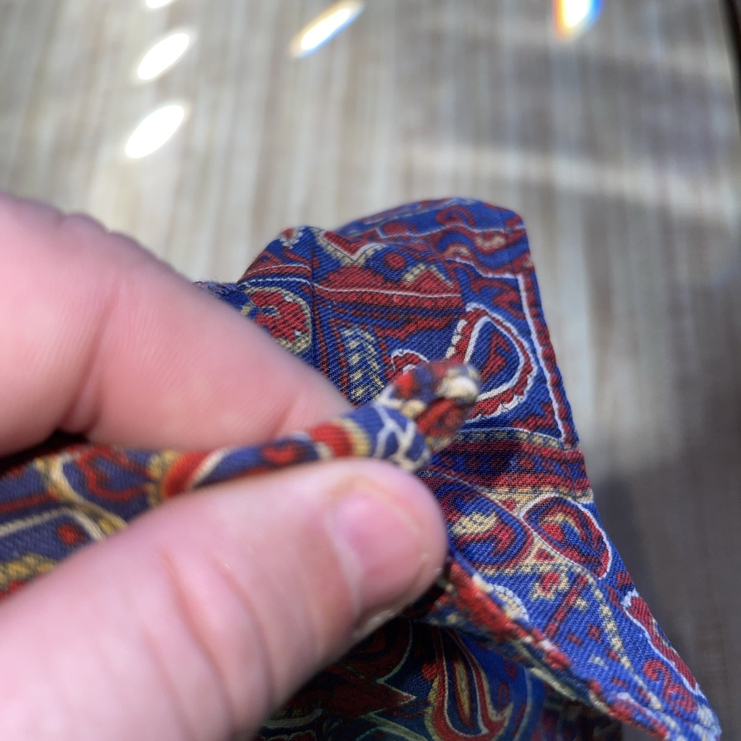 Vintage Arrow King Cotton Sanforized Button Up Loop Collar Large 