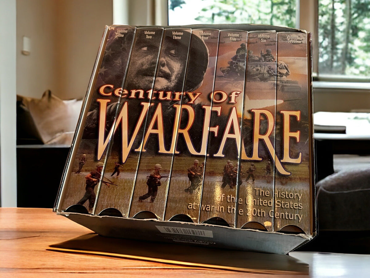 NEW Century of Warfare Seven Volume Set VHS Tapes