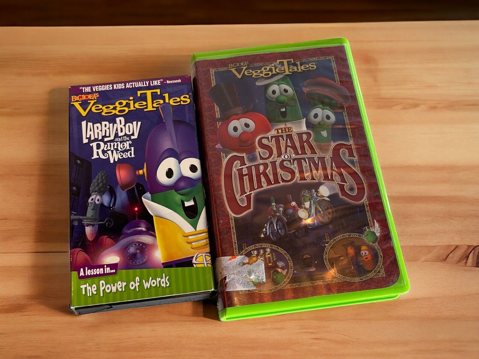 Veggietales And Other Big Idea VHS Lot
