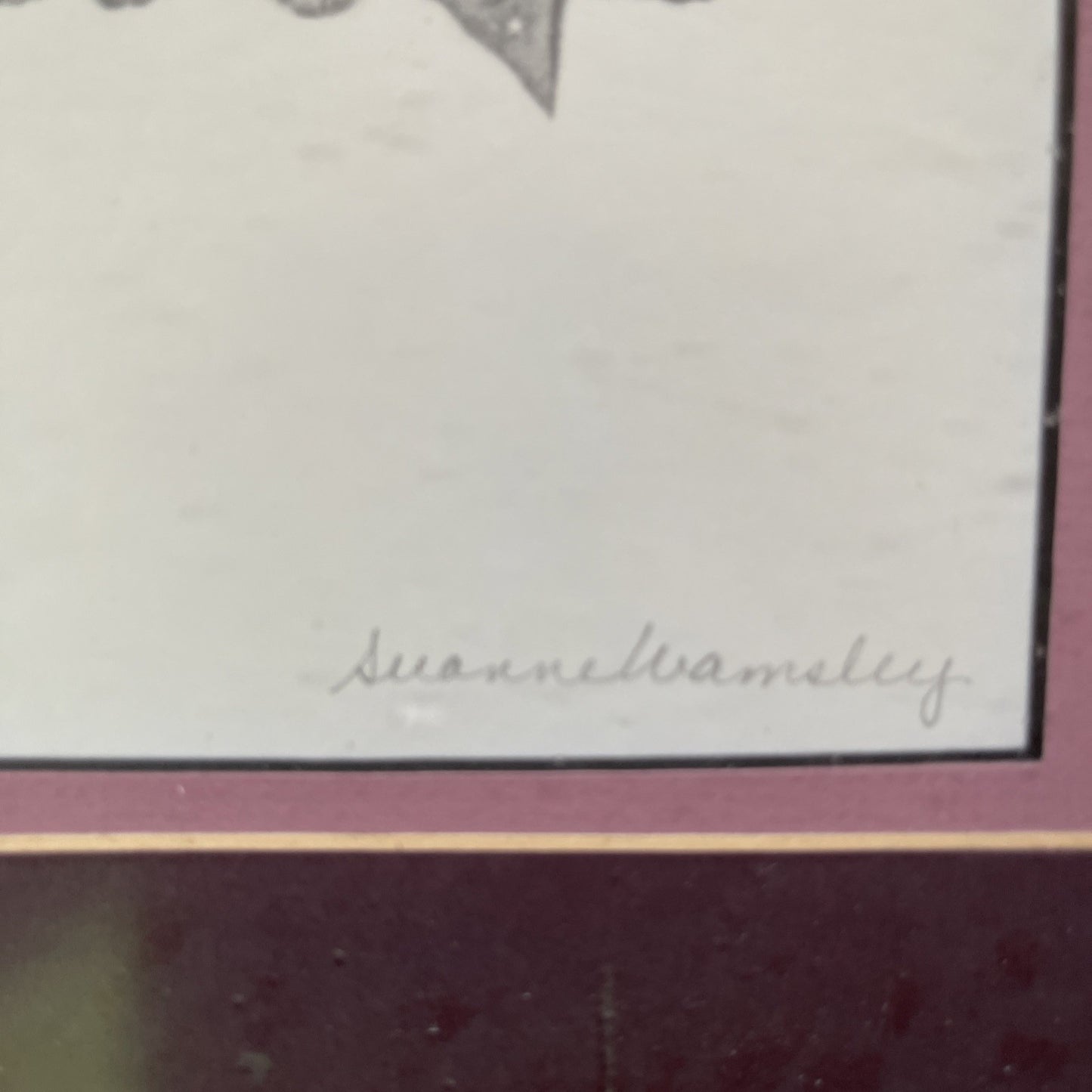 Suanne Wamsley Art Signed And Numbered 87/300