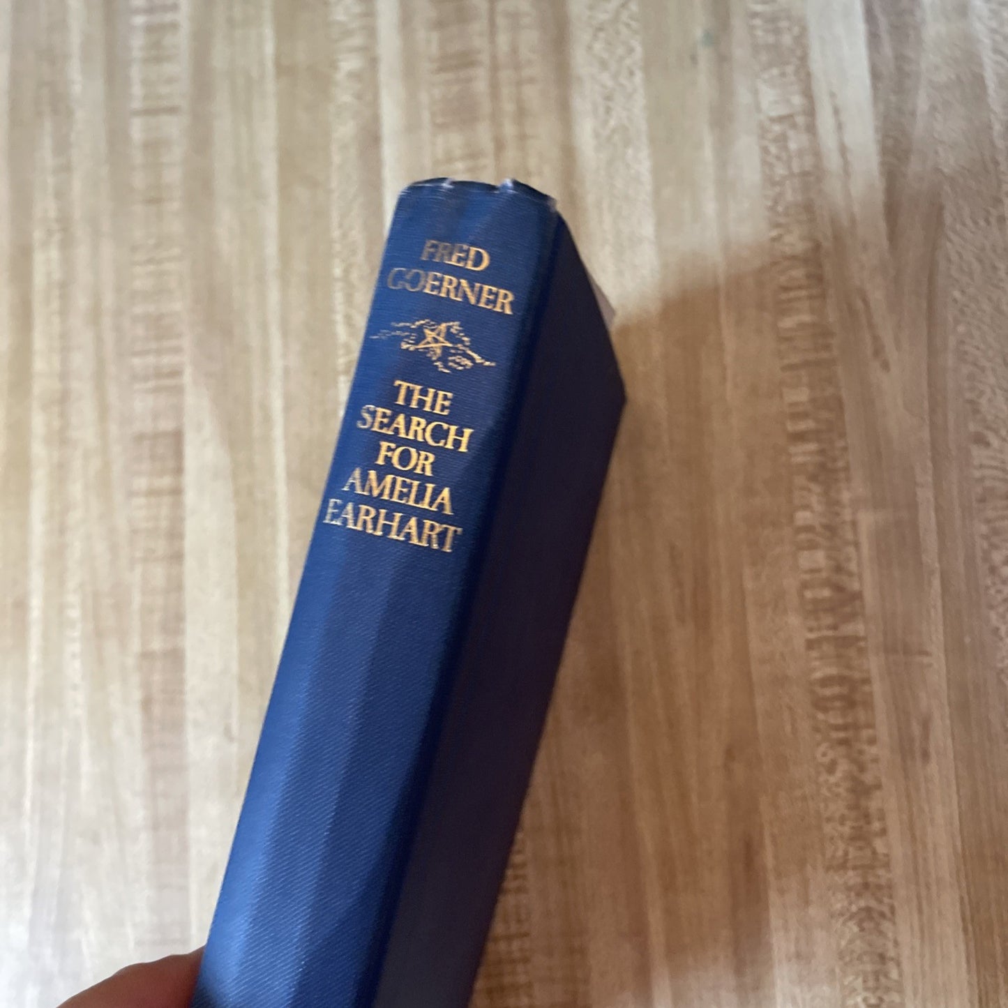 The Search For Amelia Earhart Hardcover  Autographed