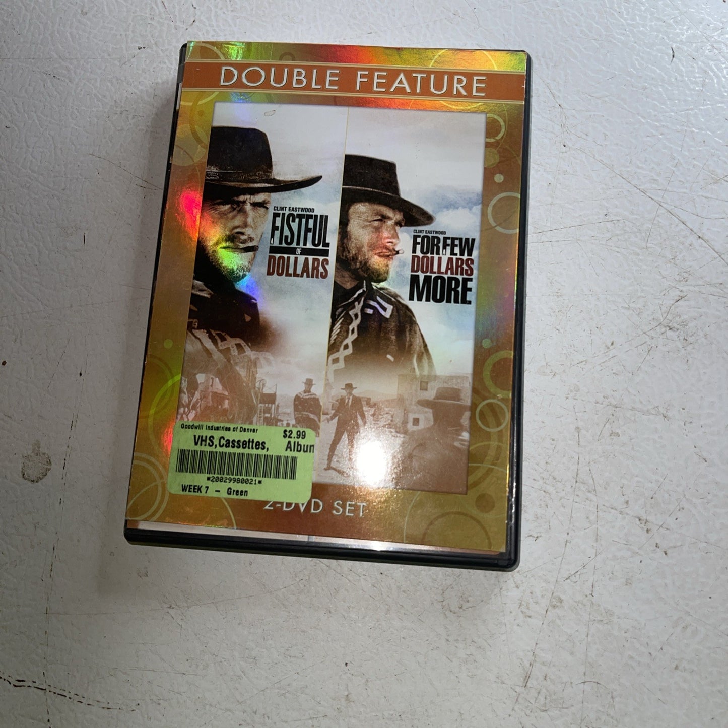 NEW--A Fistful Of Dollars/ For A Few Dollars More  (DVD, 2 FILMS)  EASTWOOD