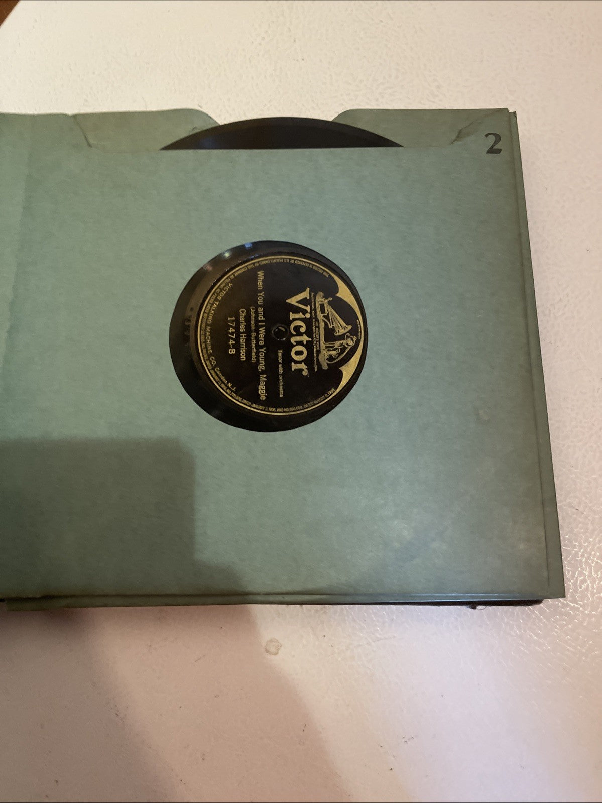 Antique Victor Victrola Record Collection Lot