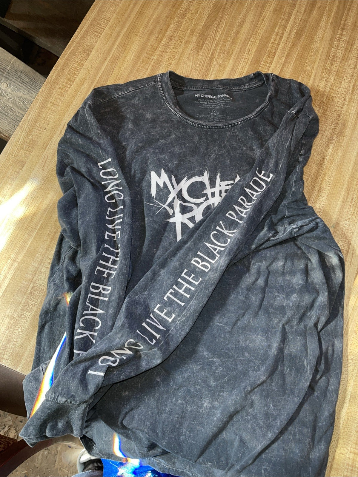 My Chemical Romance Long Sleeve T Shirt 2XL 