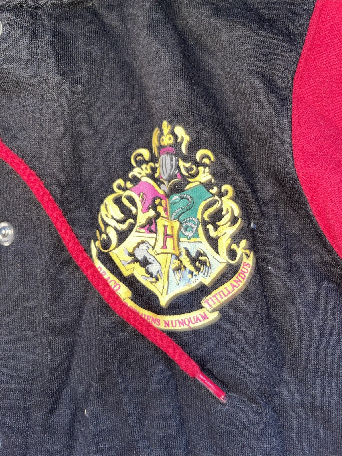 Harry Potter Varsity Jacket Style Hoodie Medium