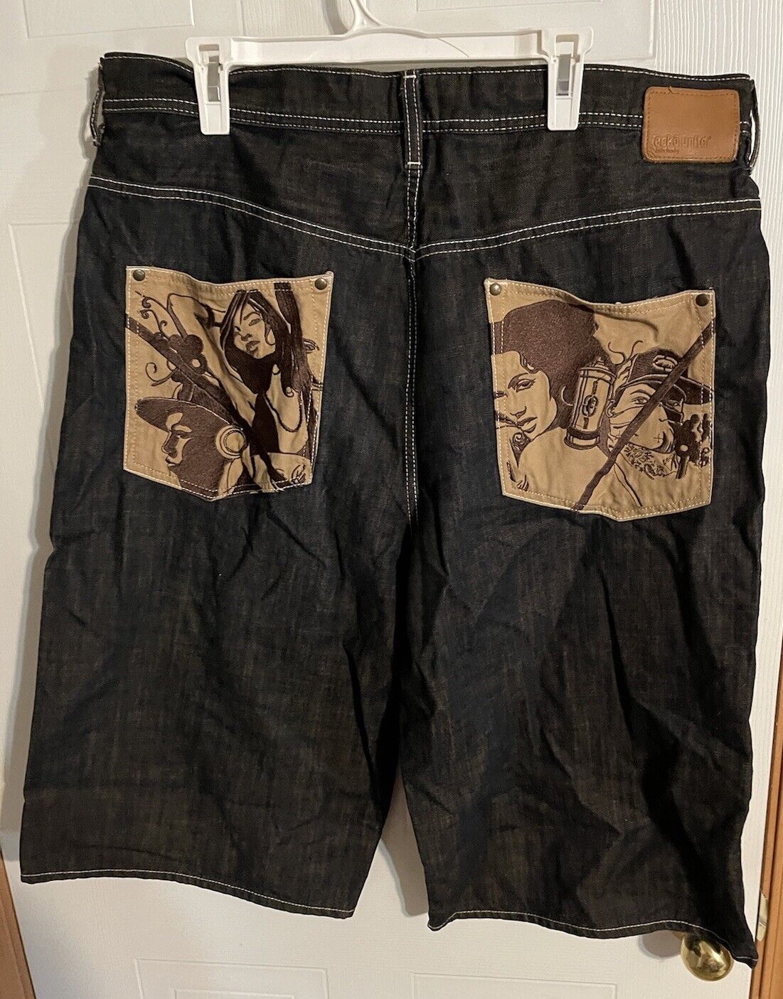 Ecko Unltd Baggy Fit Jorts 40 Y2K Skater Hiphop Streetwear 