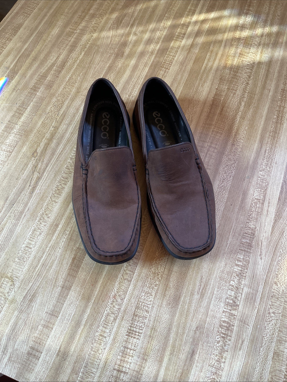 Ecco Leather Driving Shoes 42