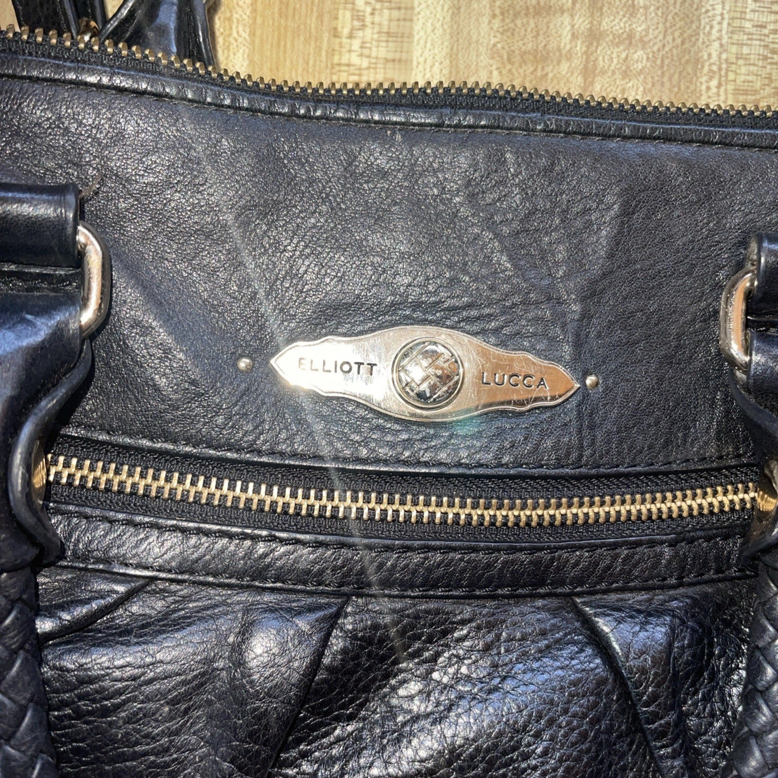 elliott lucca leather purse handbag