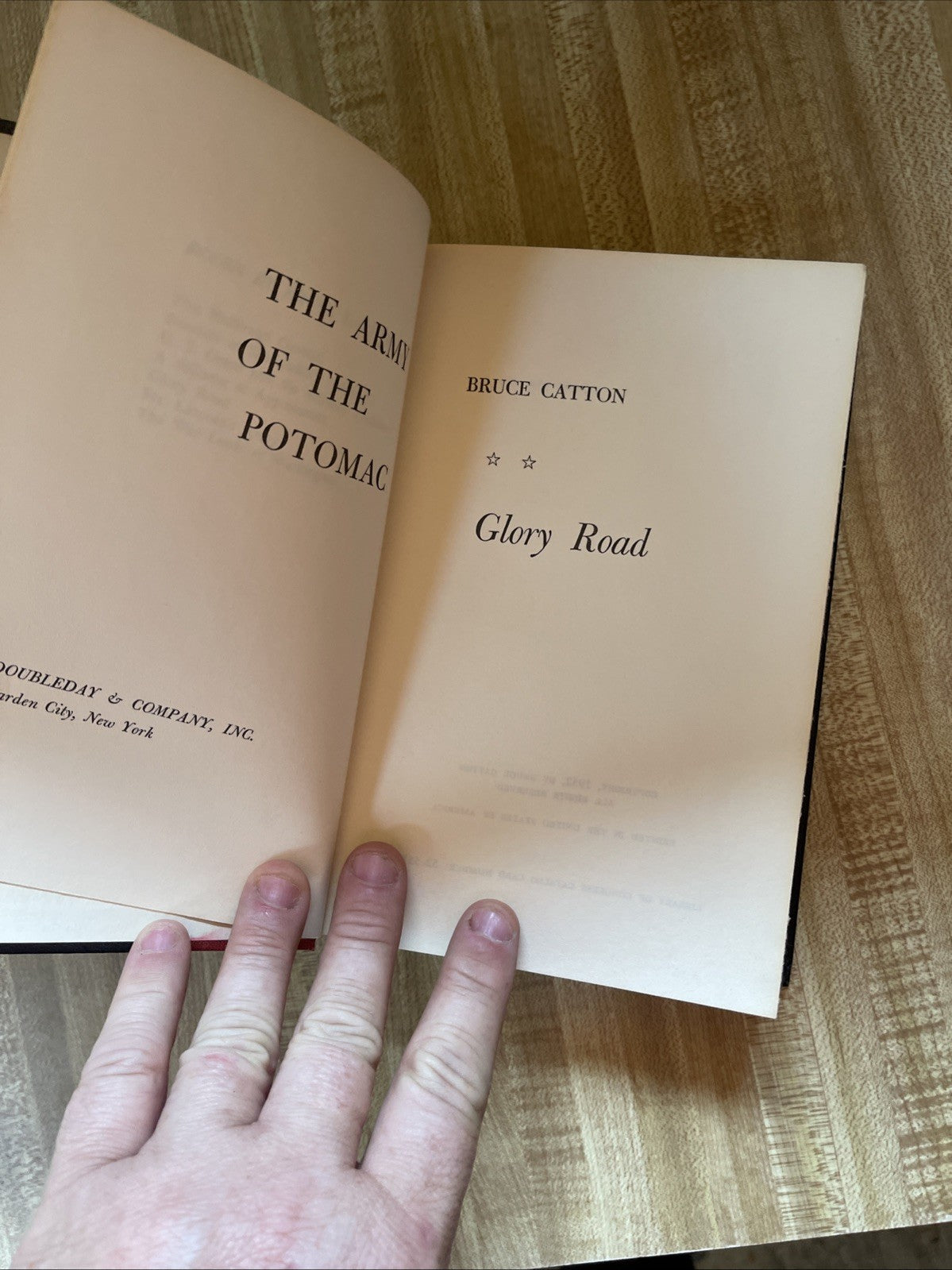 bruce catton army of the potomac trilogy Hardcover 