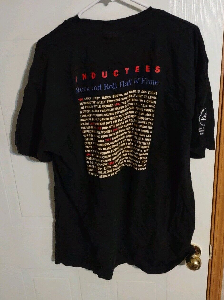 Rock And Roll Hall Of Fame Inductees T Shirt XL Vintage