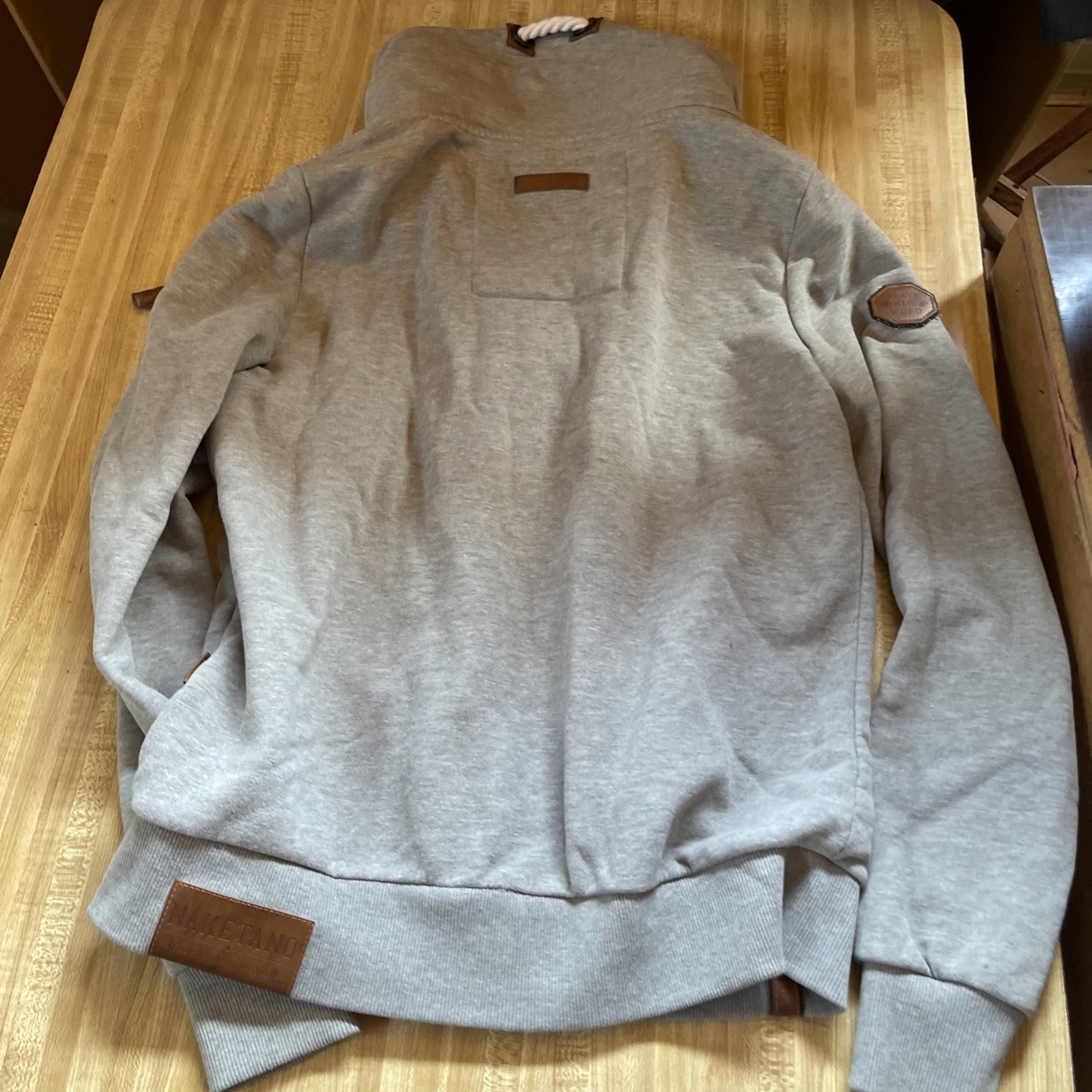 Naketano The Poets Choice Full Zip Sweater Medium 