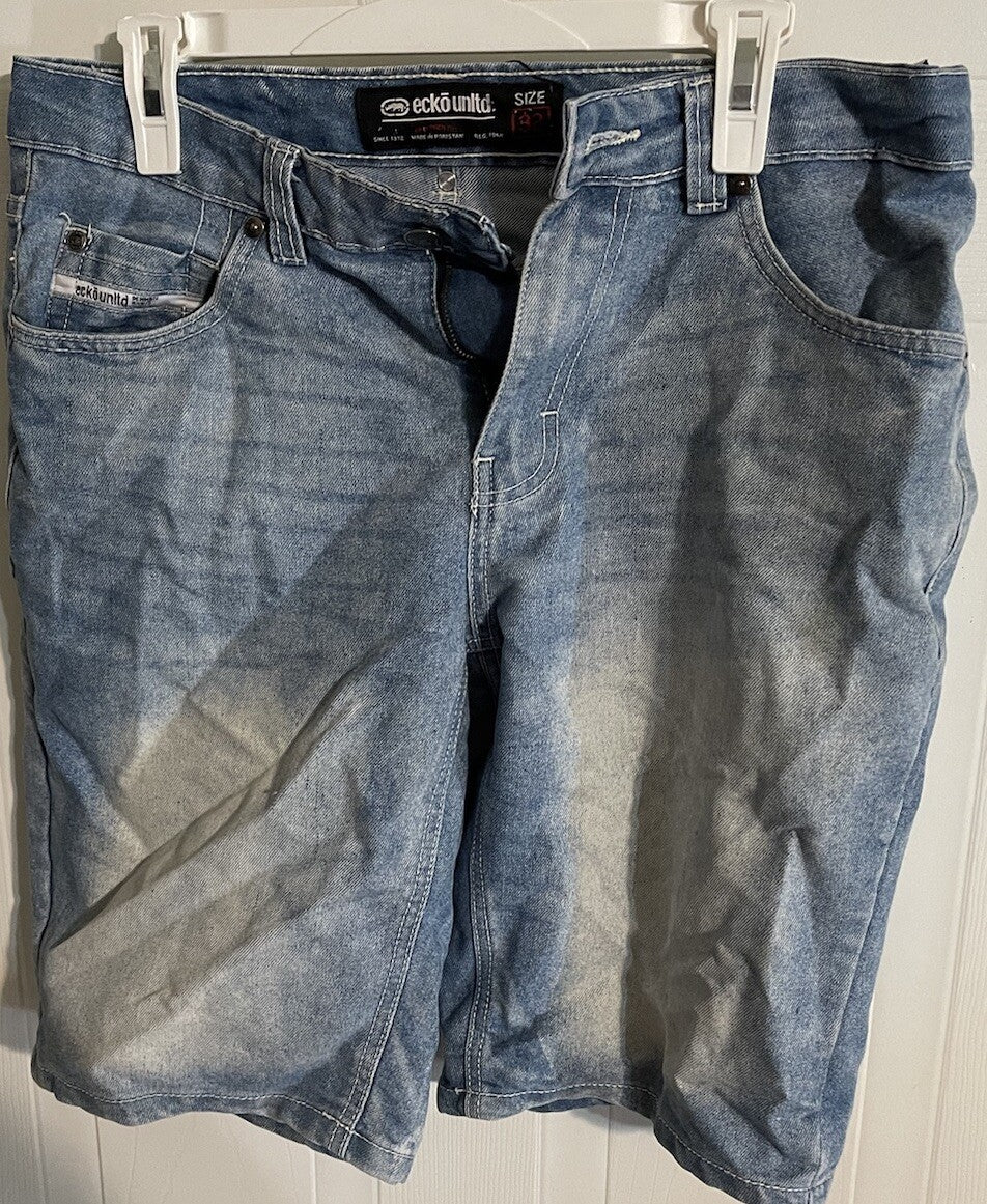 Ecko Unltd Jorts 32 Y2K Skater Hiphop Streetwear