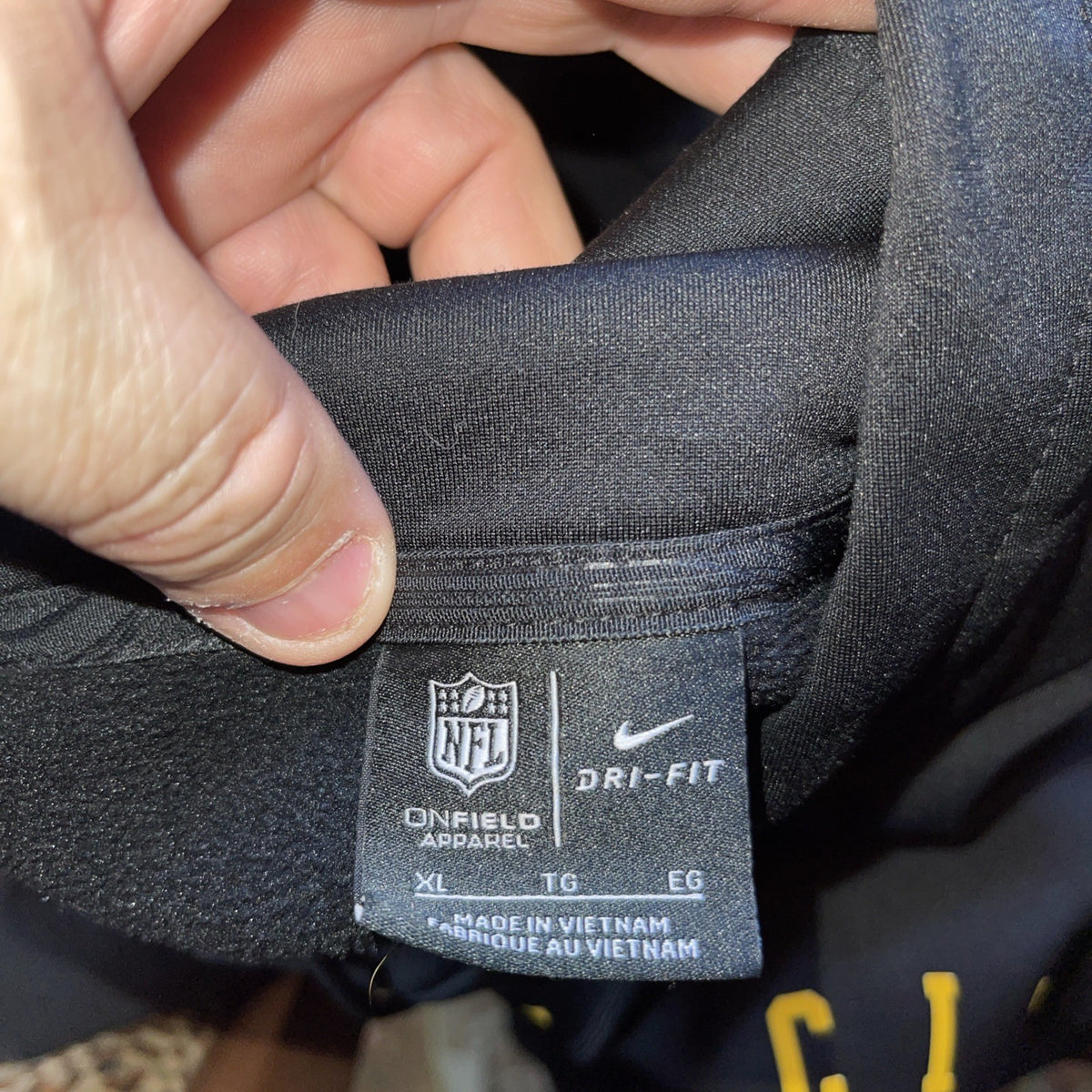 Nike On Field Pittsburgh Steelers Hoodie XL