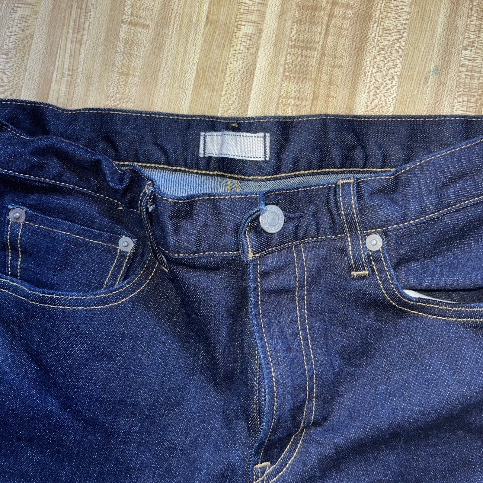 uniqlo selvedge jeans 31/28