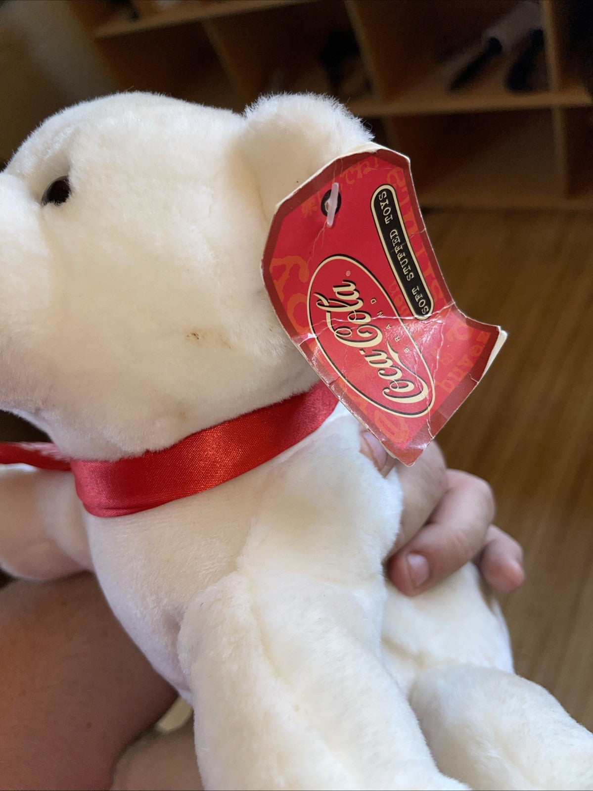 Deadstock Vintage Coca Cola Plush Bear