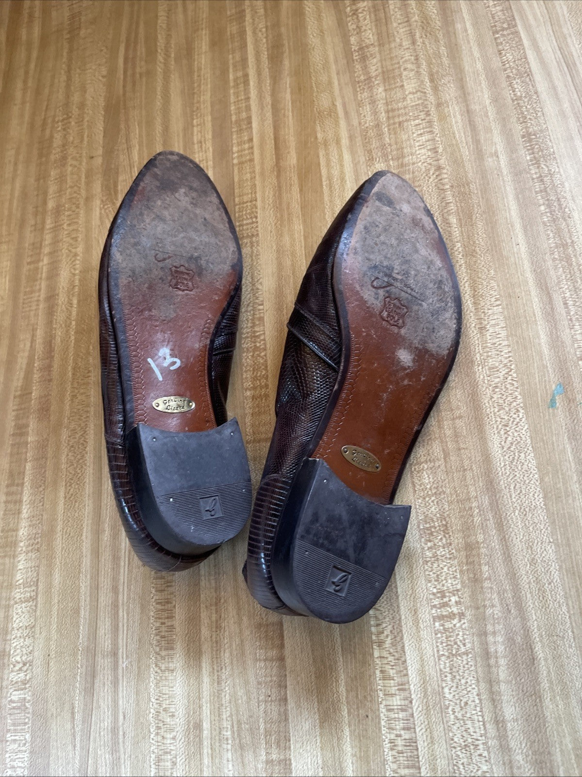 giorgio brutini mens shoes Genuine Lizard 13
