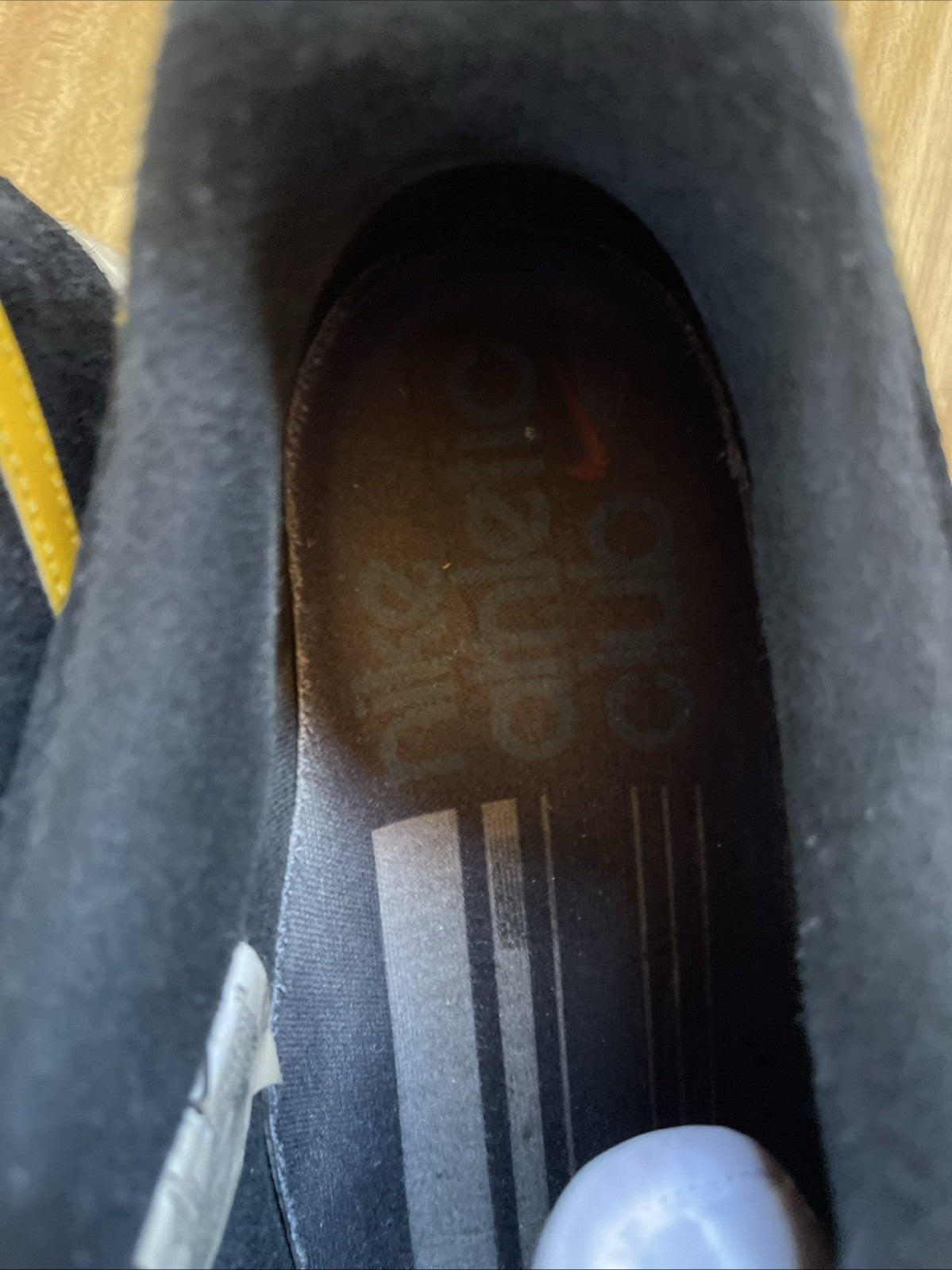 Size 12 - Nike Air Force 1 '07 LV8 Athletic Club - Black University Gold