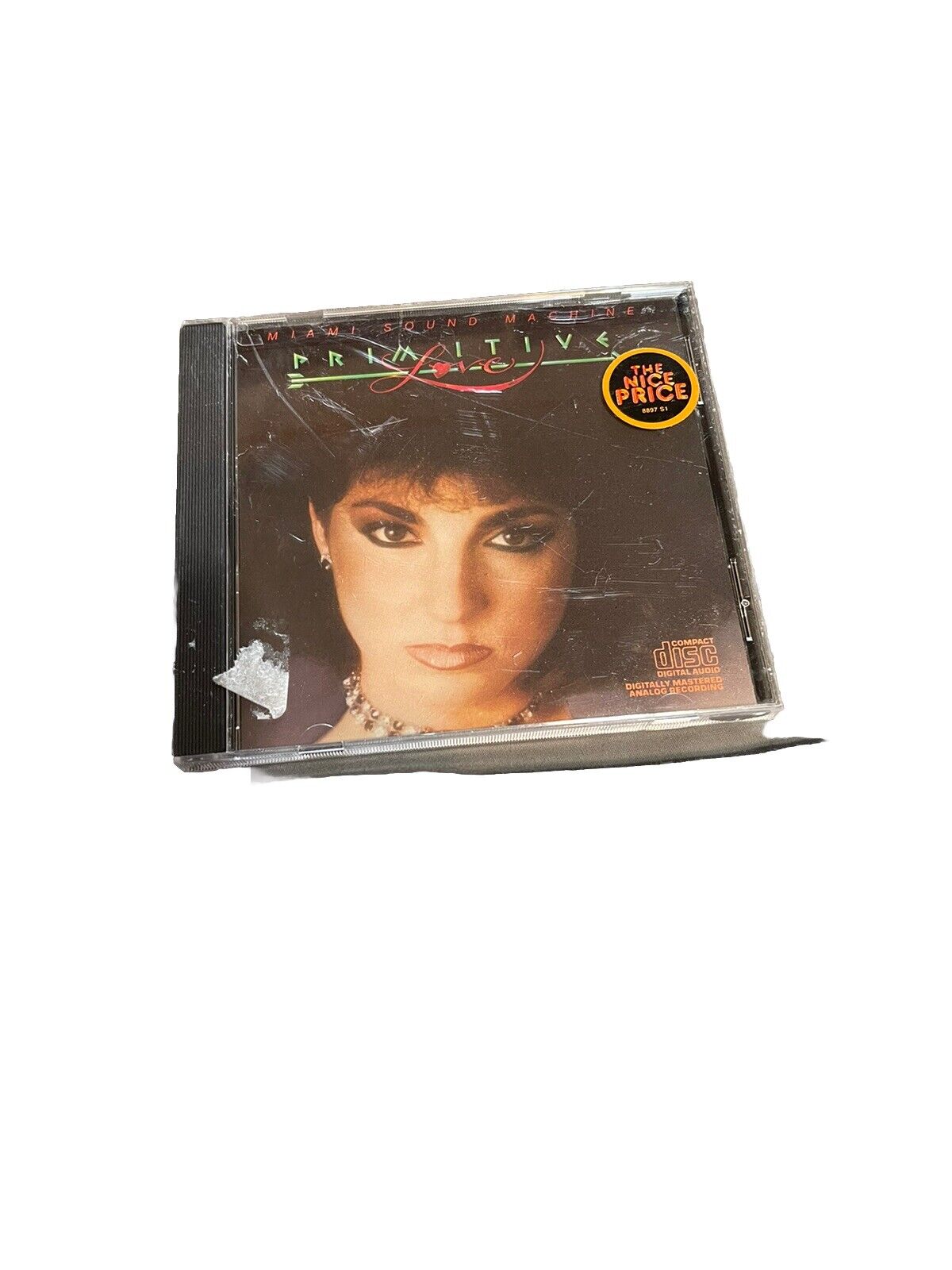 Primitive Love by Miami Sound Machine (CD, Jan-1986, Epic)