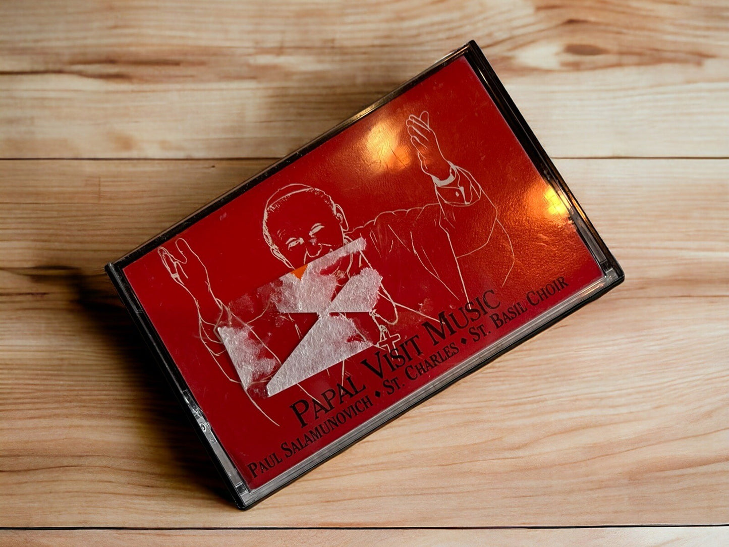 Saint Vibiana Cathedral Los Angeles Papal Visit Music Cassette