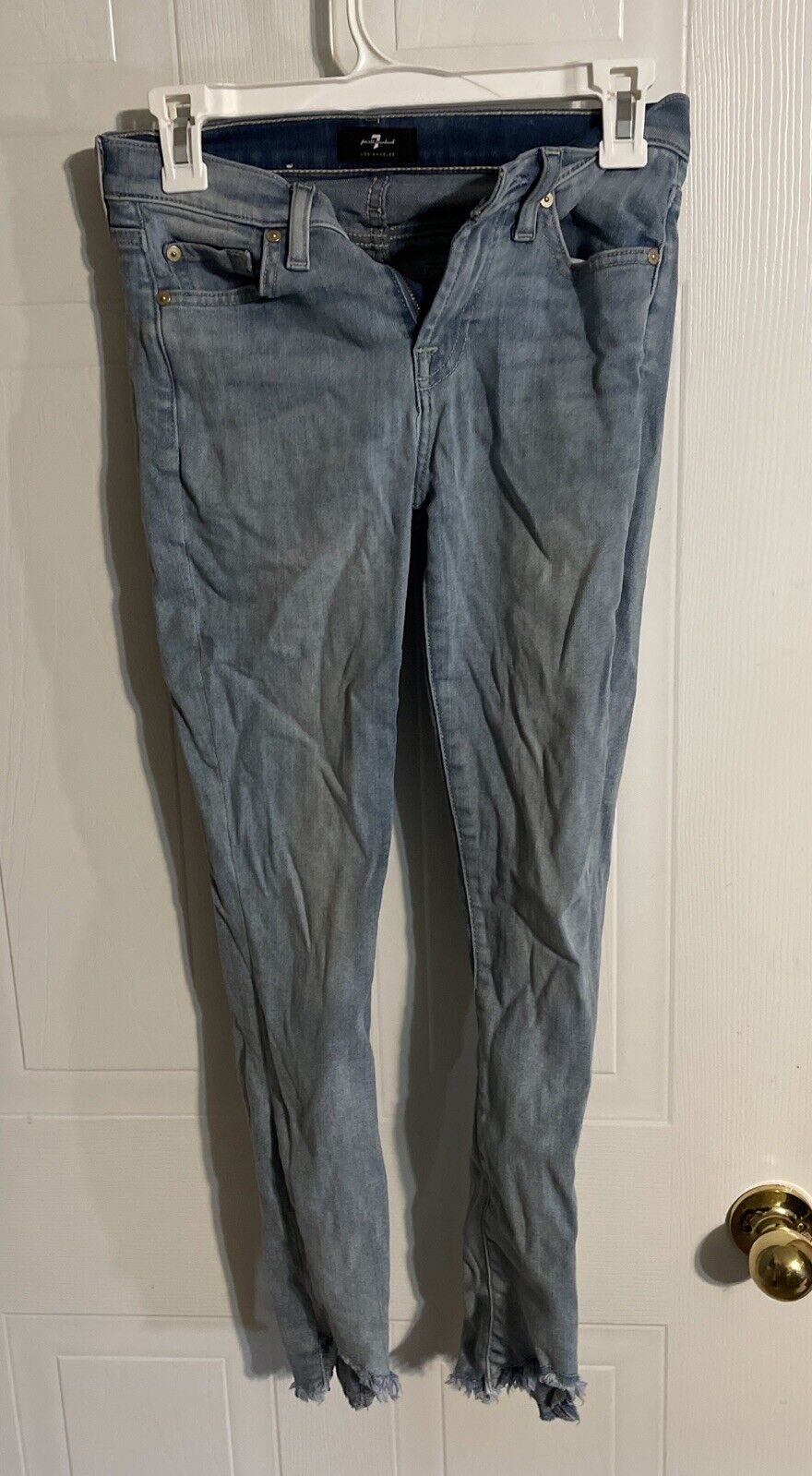 7 for all mankind jeans The Ankle Skinny 25