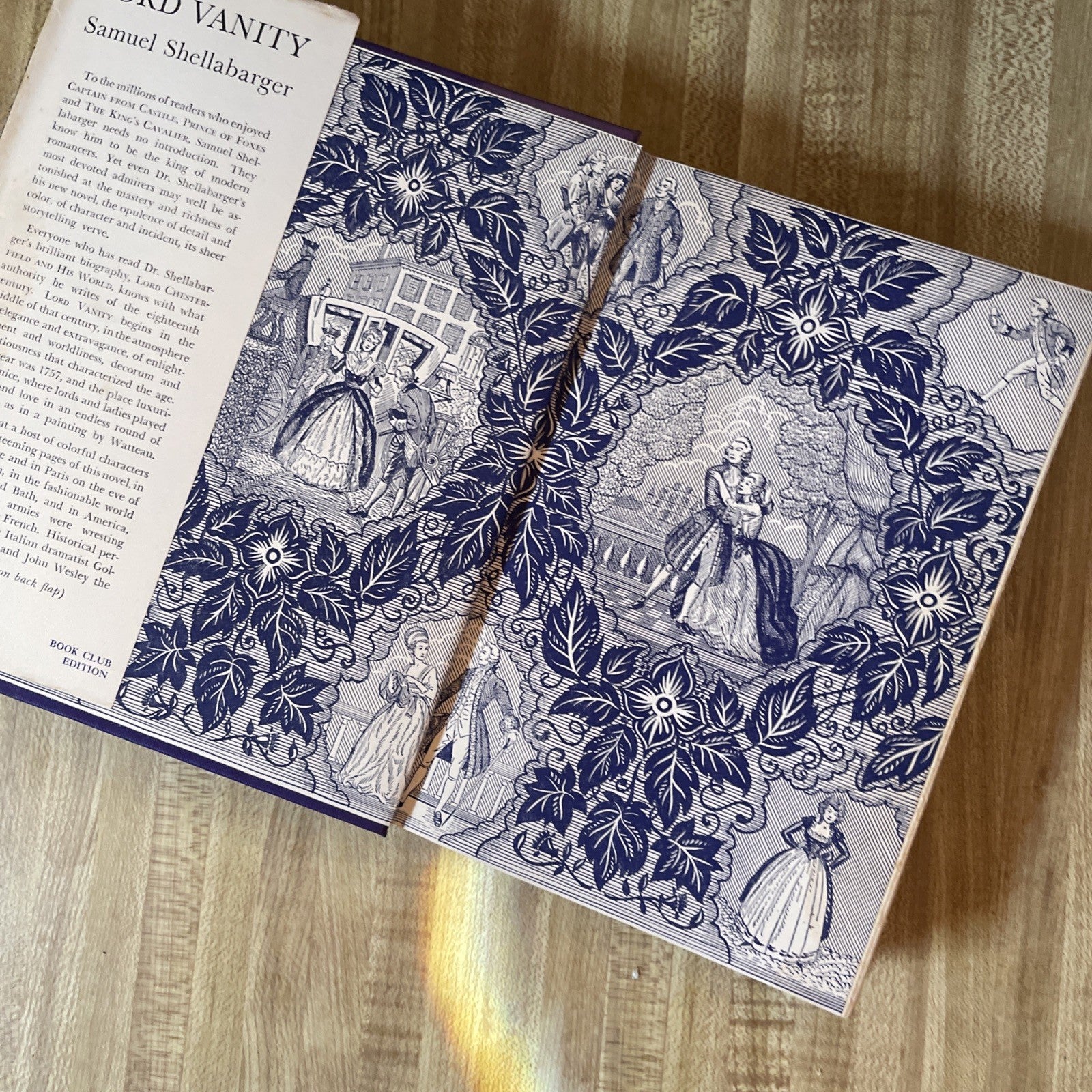 Lord Vanity Samuel Shellabarger 1953 Little Brown Venetian Society Hardcover