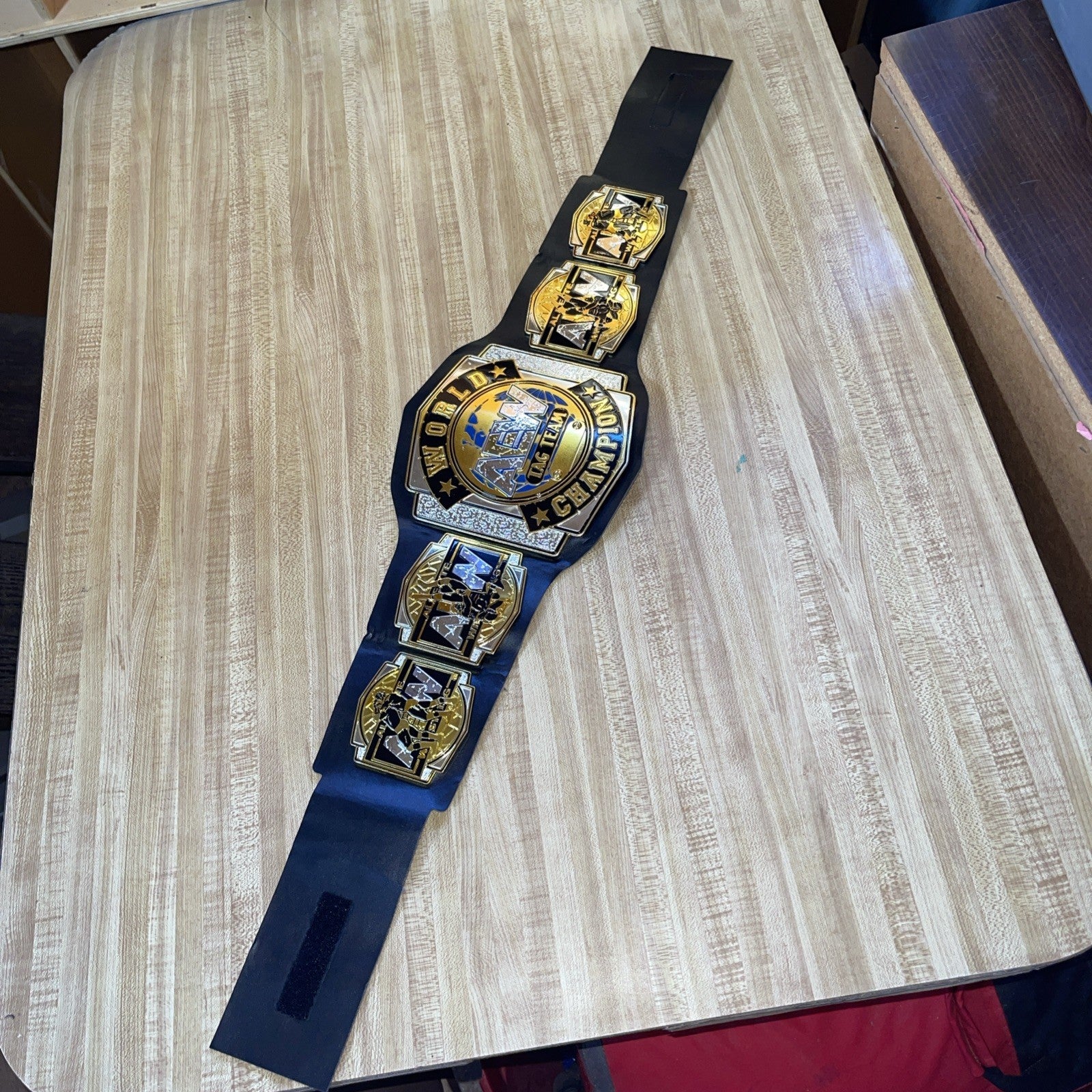 AEW World Tag Team Champion Plastic Replica Belt 