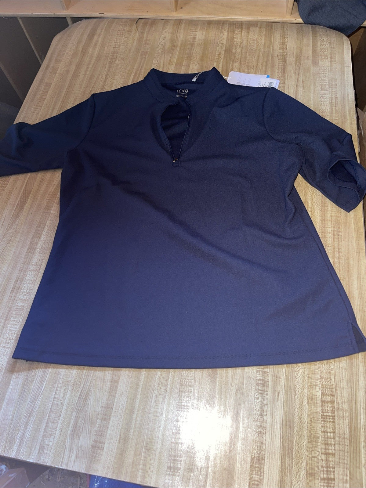 Nivo Golf Quarter Zip Short Sleeve XL NWT 