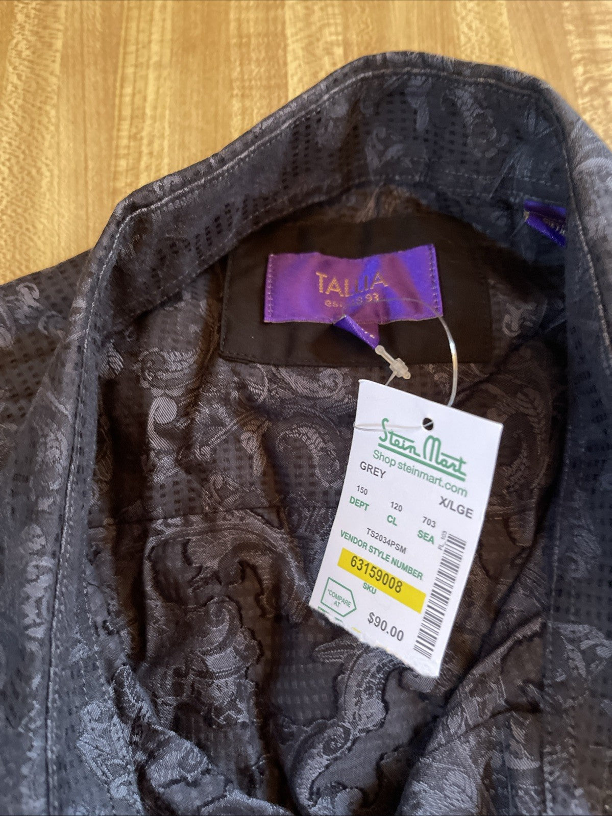 Tallia Men’s Shirt XL NWT 