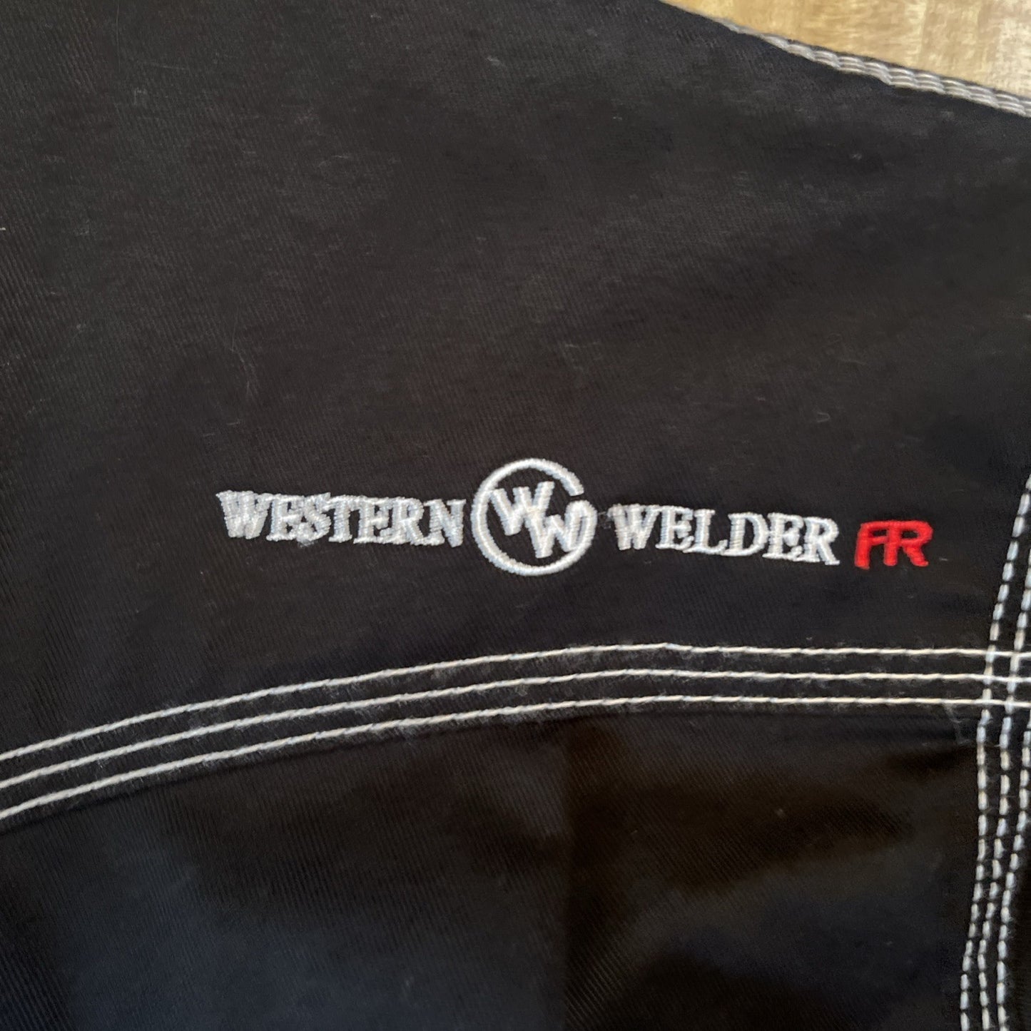 Western Welder FR Pearl Snap Small 