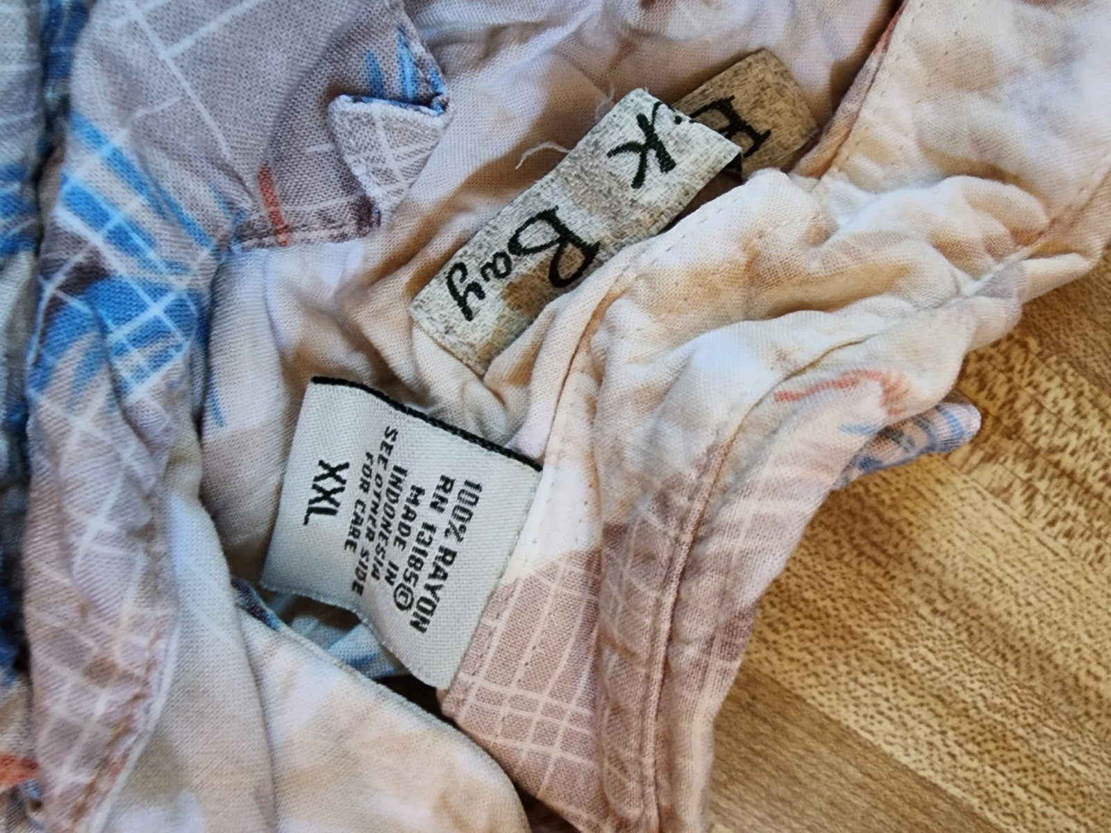 batik bay hawaiian shirt XXL 