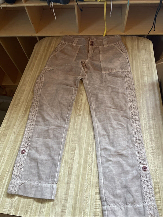 Sundance Linen Blend Pants 10
