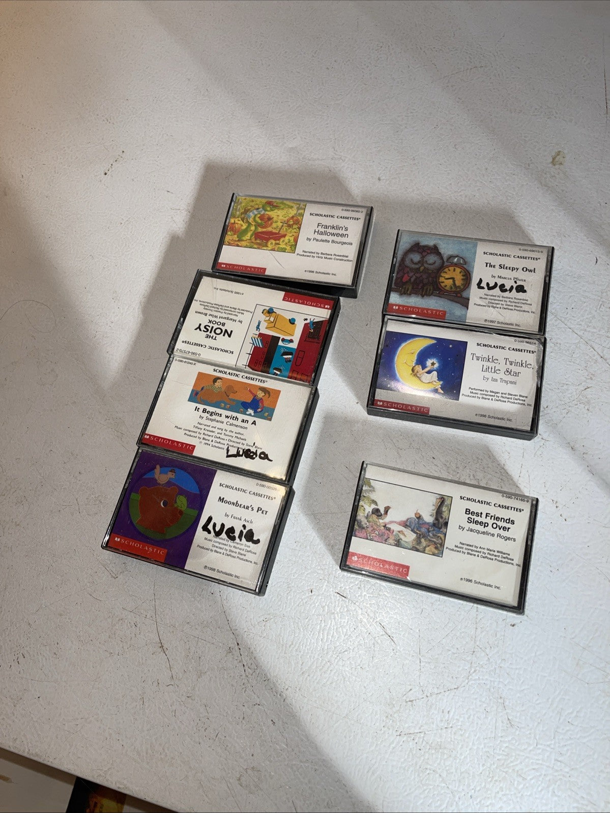 Huge Scholastic Cassette Lot