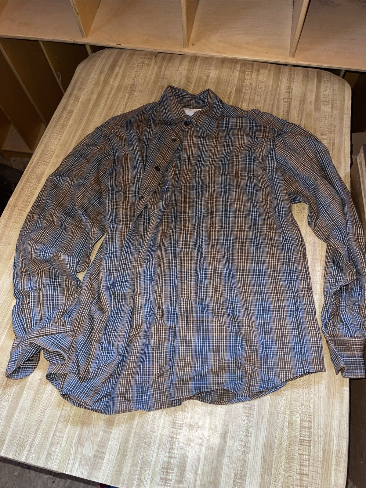 Ermenegildo Zegna Rayon Button Up Small 