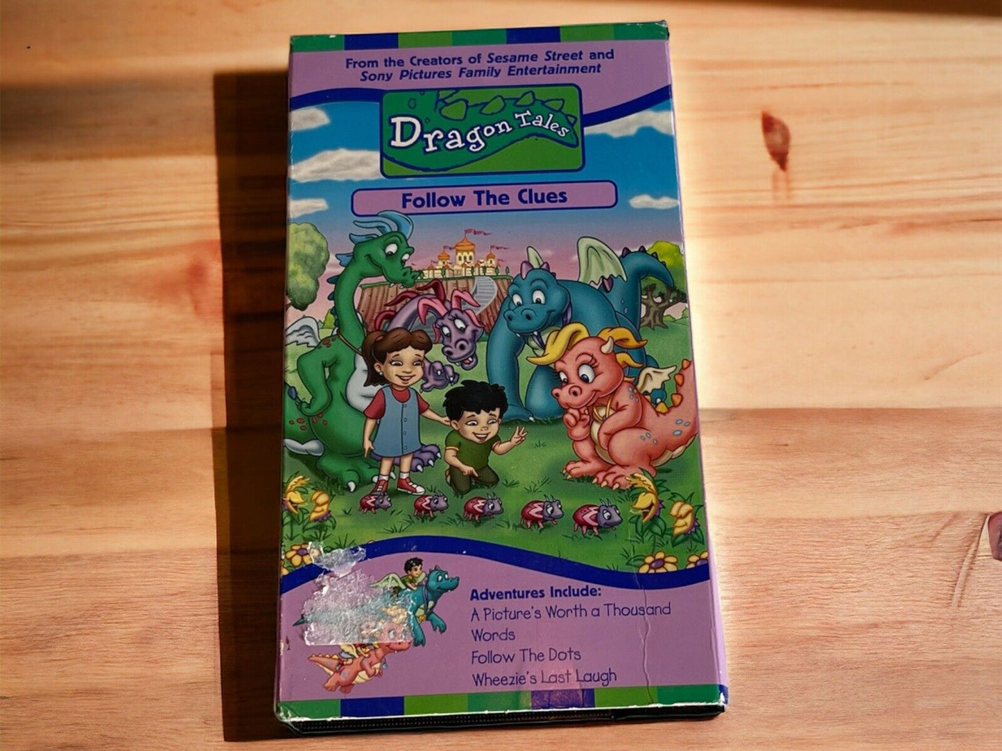 Dragon Tales - Follow the Clues (VHS, 2000)