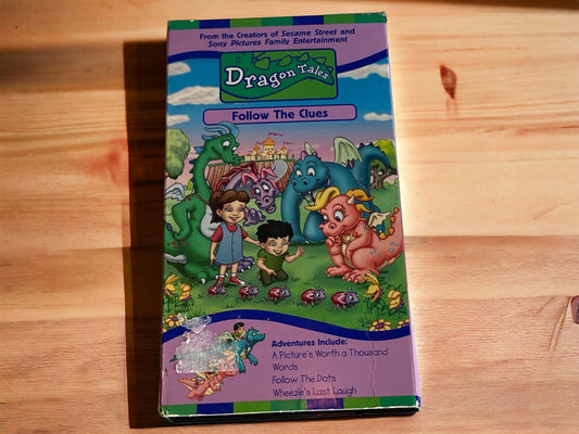 Dragon Tales - Follow the Clues (VHS, 2000)