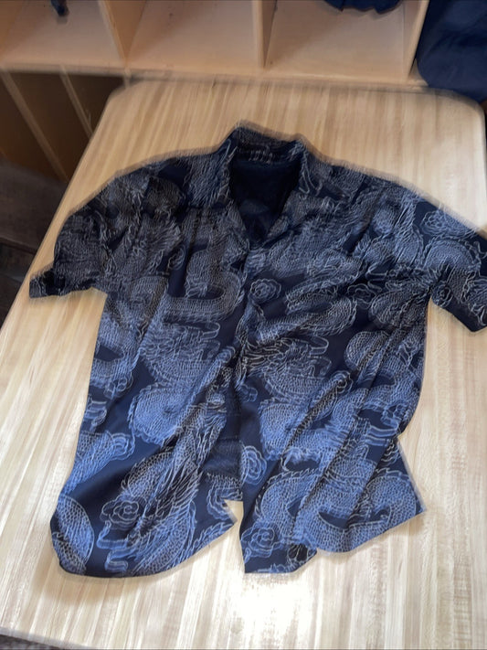 Vintage YMLA Button Up Large 