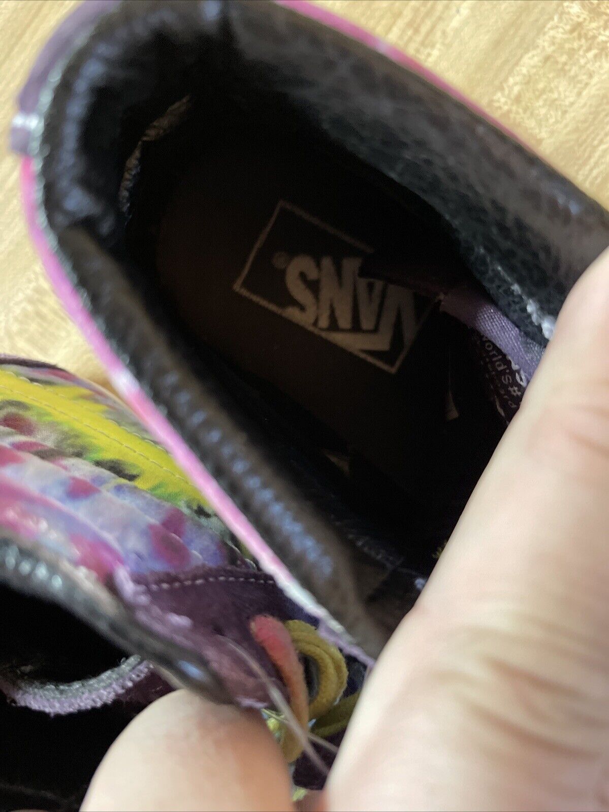 Vans Sk8 Hi Graffiti Tie Dye Size 7 Women’s 