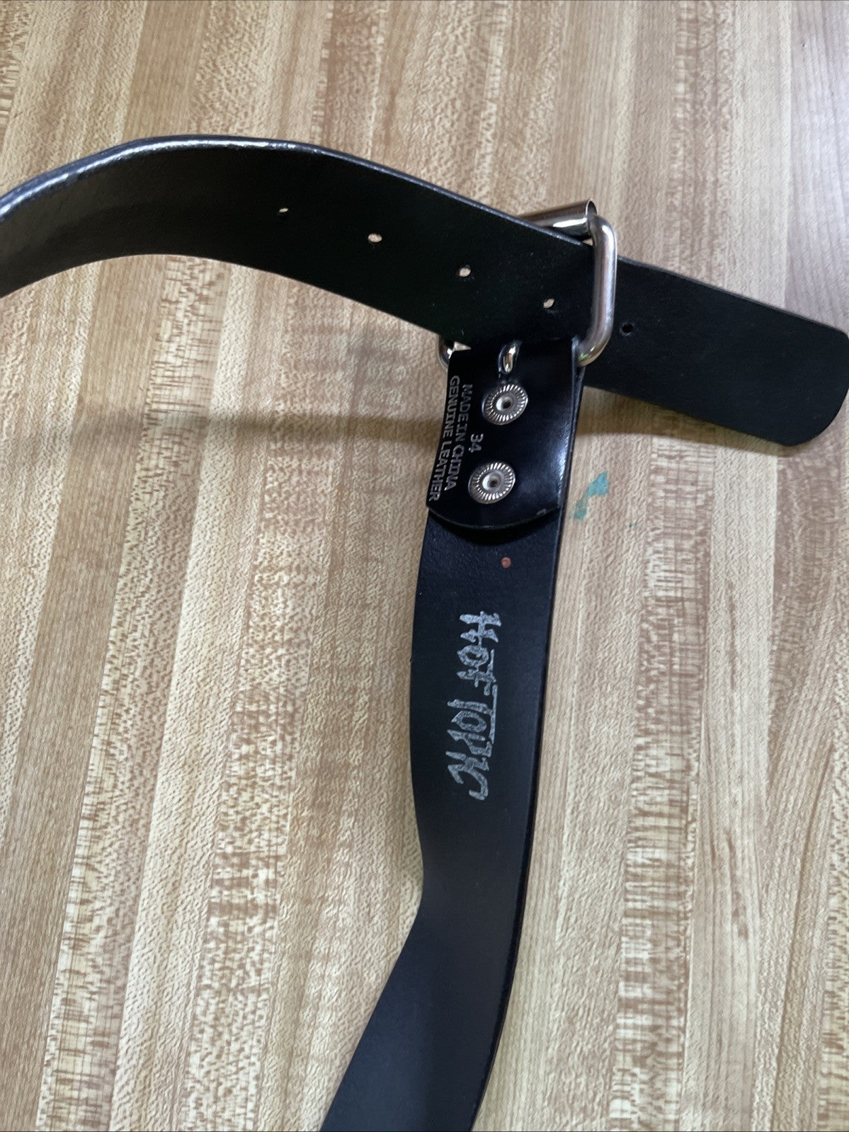 Hot Topic Leather Belt 34
